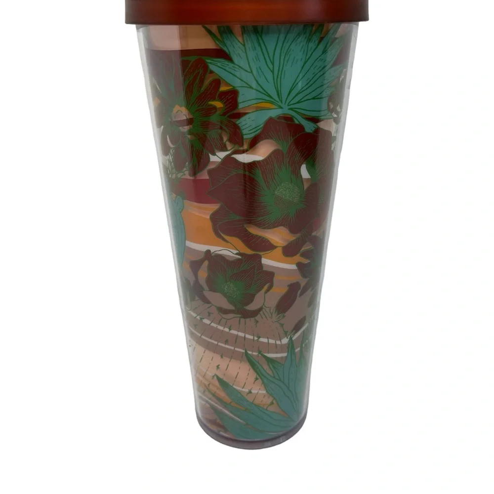Starbucks Terracotta Tumbler Desert Cactus Cold Summer Venti 24oz 2019 Succulent